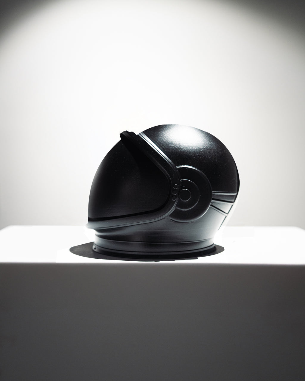 Glossy Black 3D printed Astro Dome