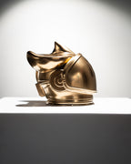 1/1 Gold 3D printed Draco x Astro Helmet