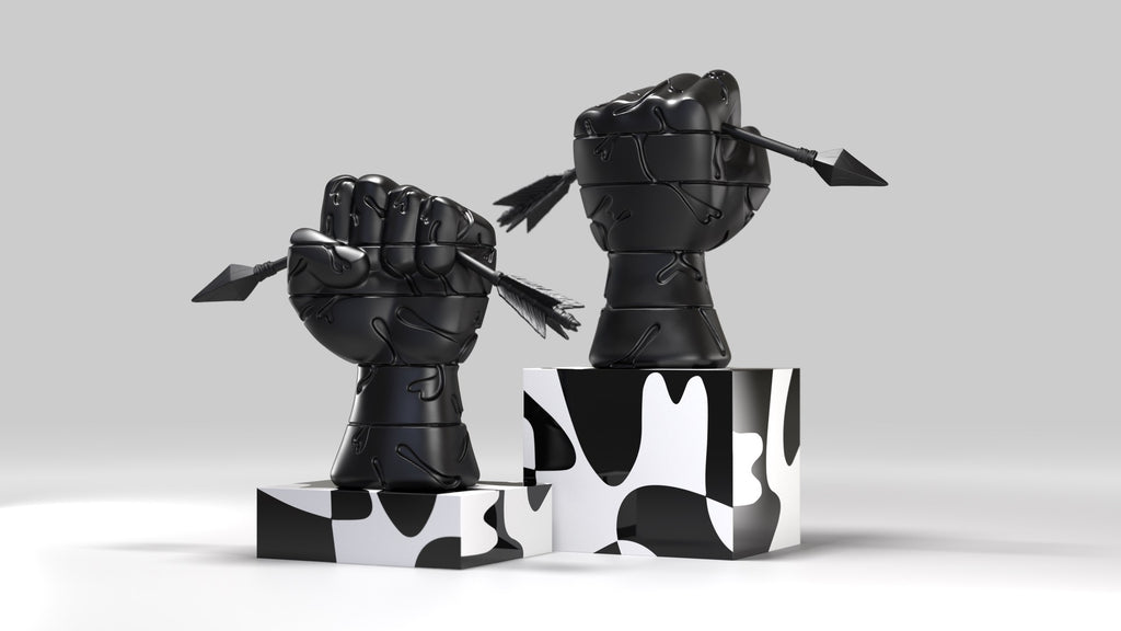 Hiii Power Sculpture