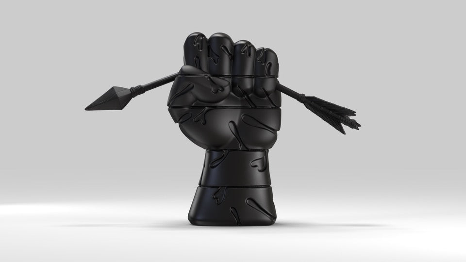 Hiii Power Sculpture